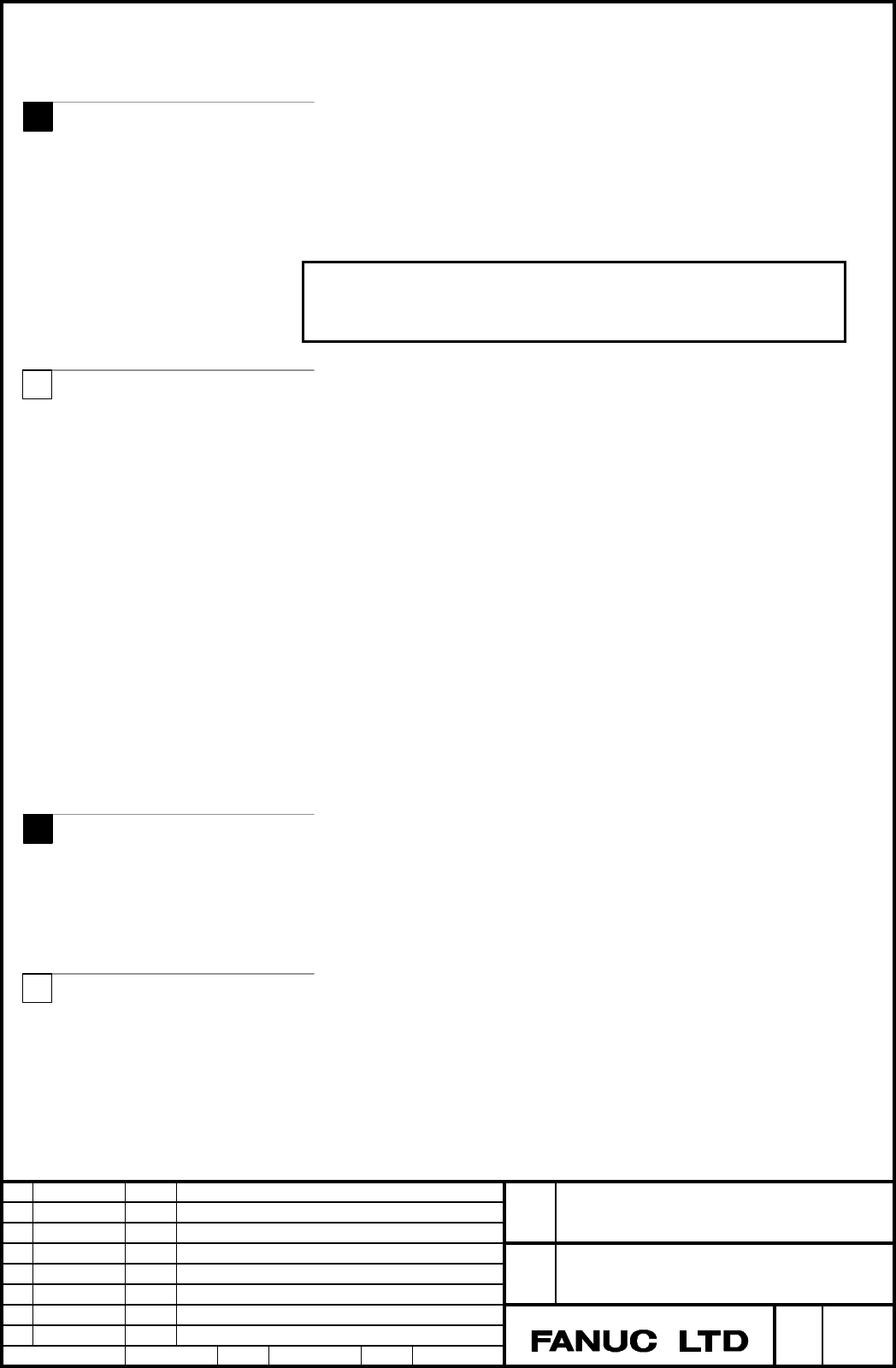 FANUC Series 30i/31i/32iMODEL A Tool Life Management Specifications