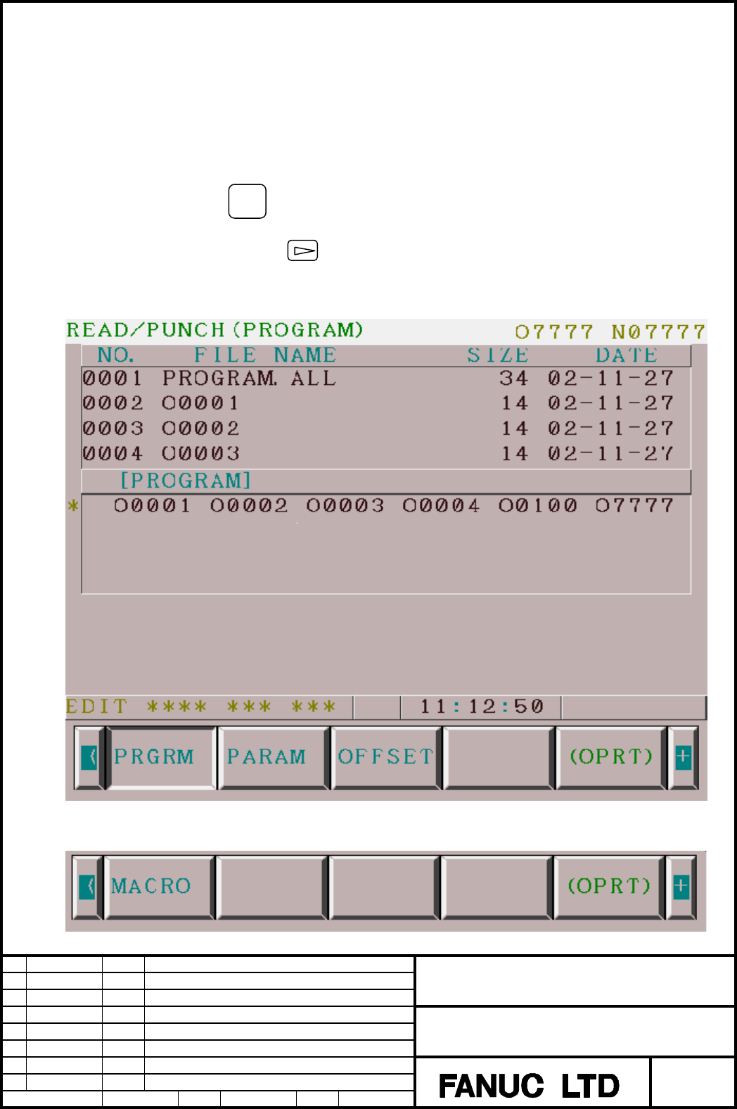 FANUC Series 16i/18i-TB Batch CNC Data Input/Output Function With A ...