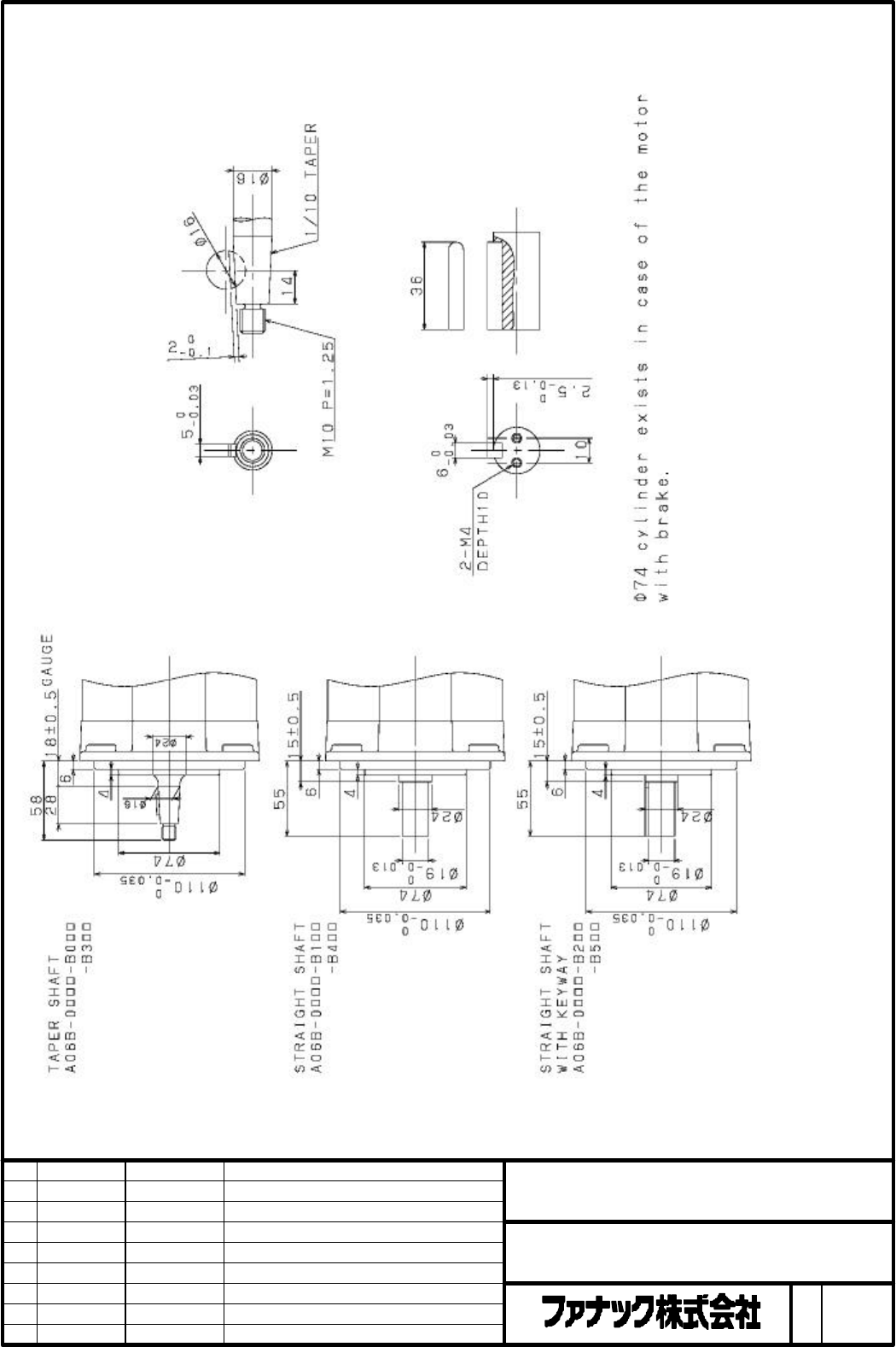 AC Servo Motor Beta Is Descriptions Page 192 Of 243 | Fanuc CNC