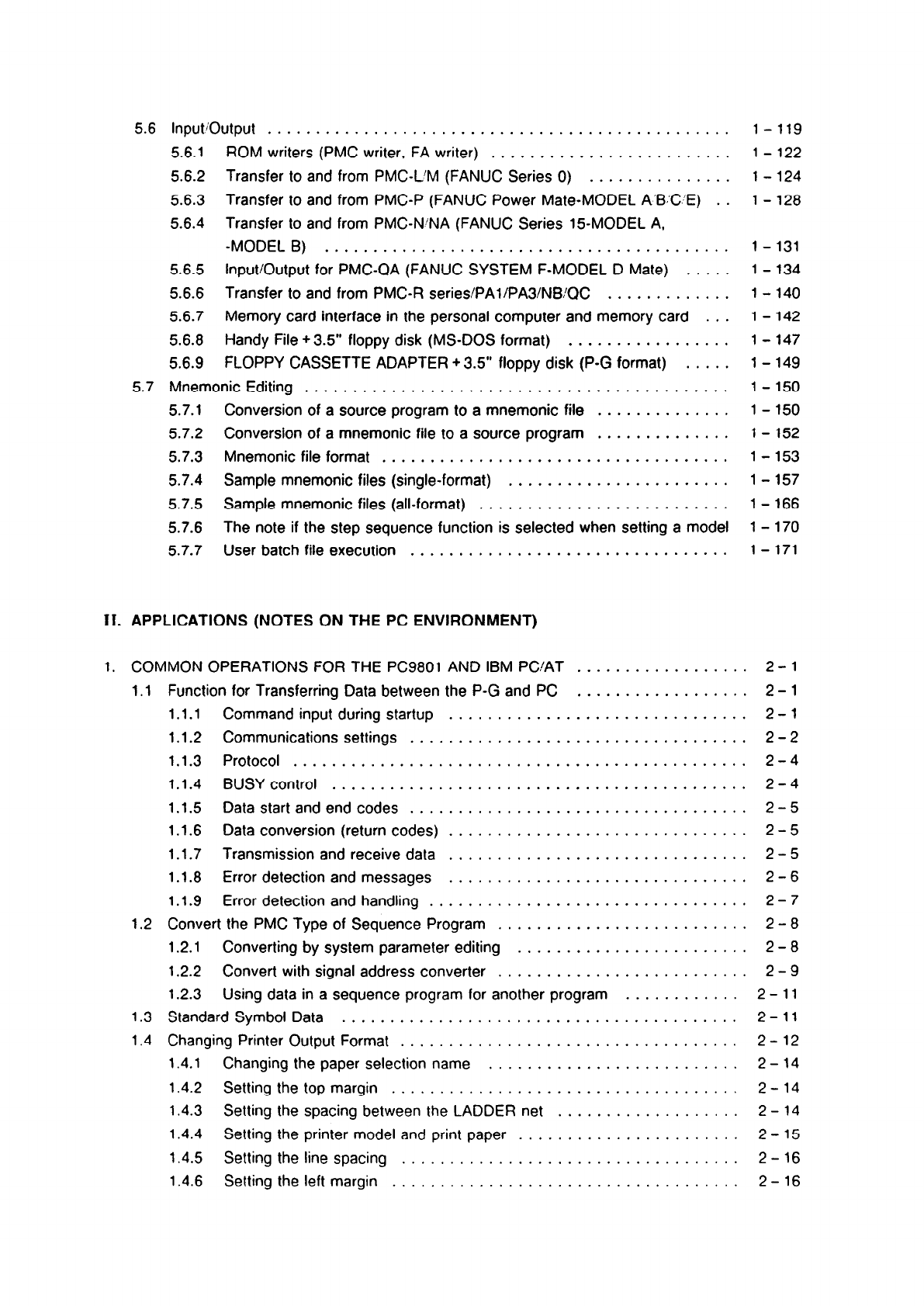 FAPT Ladder for PC Operators manual Page 4 of 311 | Fanuc CNC