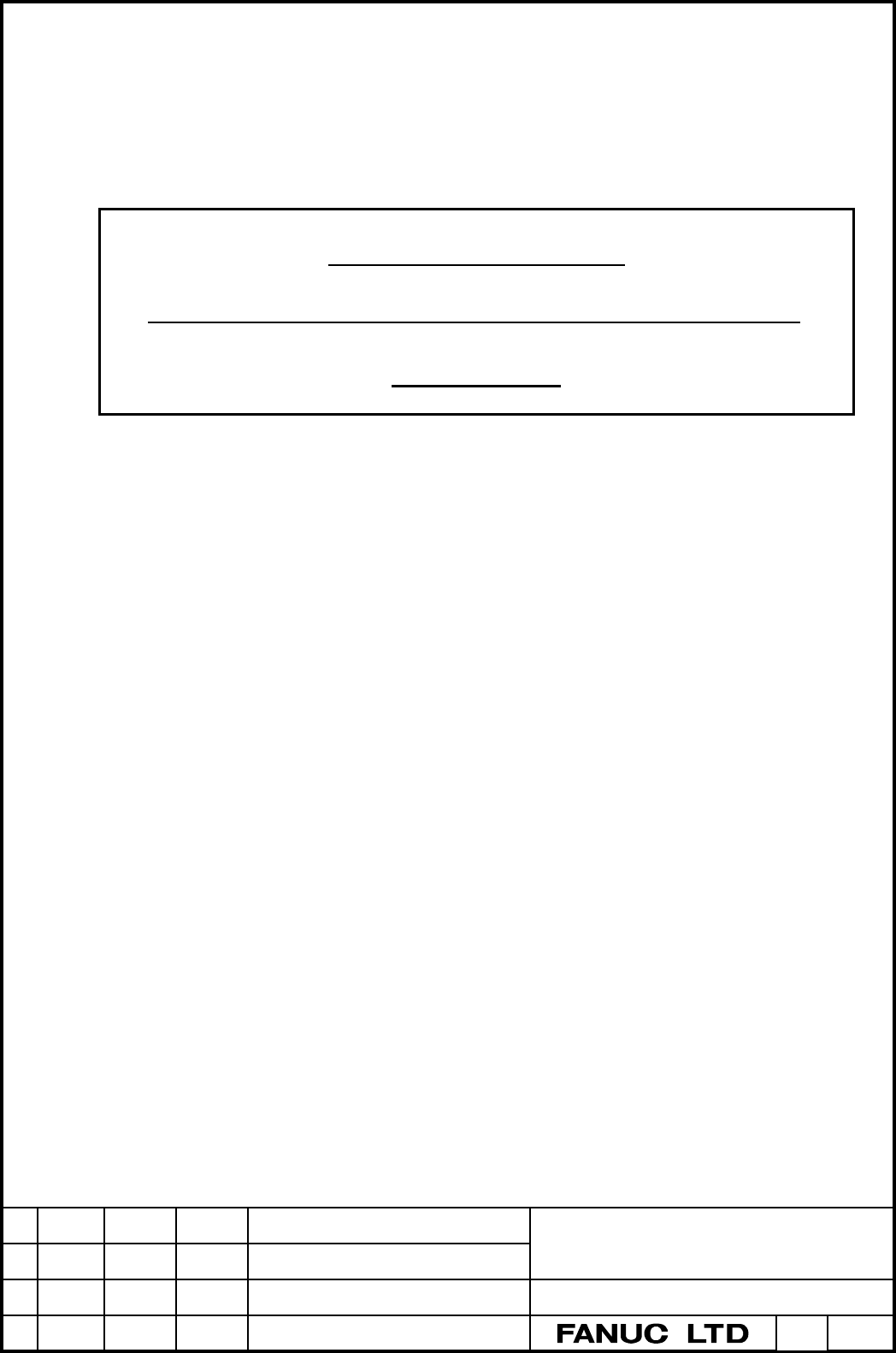 FANUC Series 16i/160i -LB Additional Manual Page 1 Of 3 | Fanuc CNC